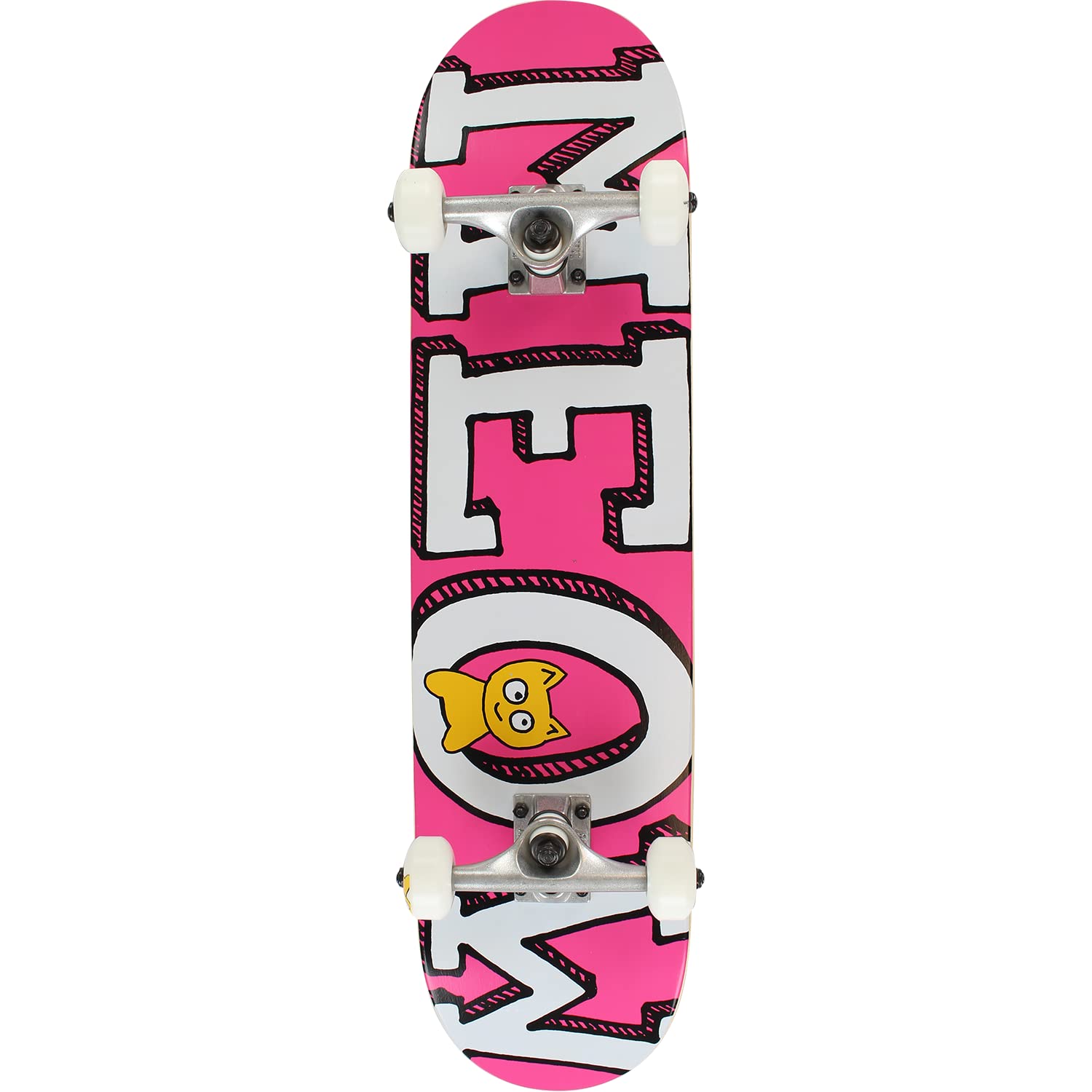 Amazon | Meowロゴコンプリートスケートボード -7.5 ピンク | Universo